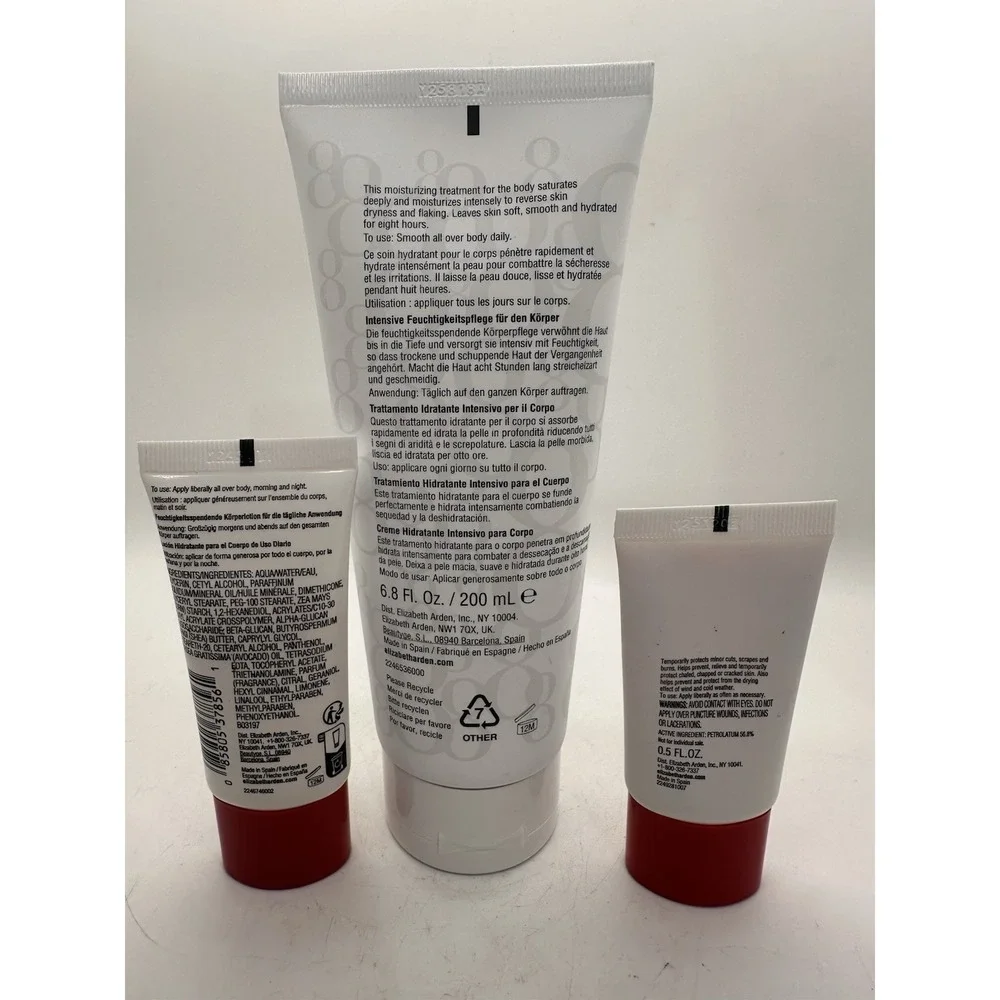 Elizabeth Arden Eight Hour Cream Body Treatment 6.8 oz Skincare Lot New